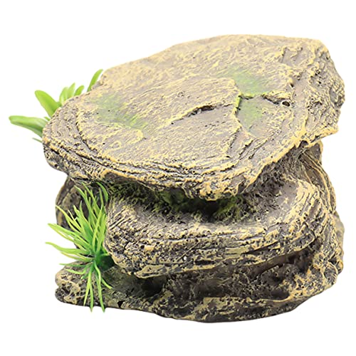 Mipcase 1 X Drachen Eidechsen Geckosschlange Bärtiges Zubehör Künstlich Hergestellter Kreativer Steingartenfisch Versteckt Für Reptilien Dekorative Bastelarbeiten Terrasse Mipcase 1 X Drachen Eidechsen Geckosschlange Bärtiges Zubehör Künstlich Hergestellter Kreativer Steingartenfisch Versteckt Für Reptilien Dekorative Bastelarbeiten Terrasse von Mipcase