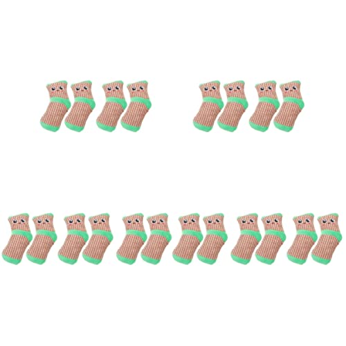 Mipcase 10 Paar Spielzeug Ausgestopfter Zeichentrickfilm Aggressive Kauer Socken Für Katzen Cartoon-socken Sockenschuhe Vokalisierende Hundesocke Hund Quietscht Hundezähne Plüsch Hündchen von Mipcase