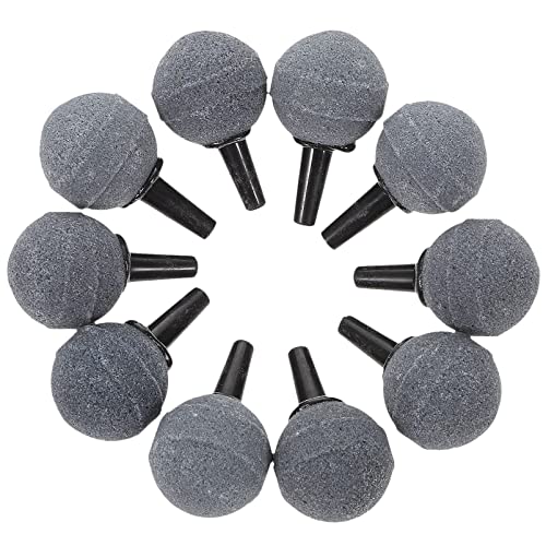 Mipcase 10 Packungen Luft Für Fischbecken Luftverteiler Aquarium Airstones-diffusor Luftball Rundes Aquarium Luftsteine Hydroponisch Kleine Luft Teich-luftverteiler Blasenball Du Runden von Mipcase