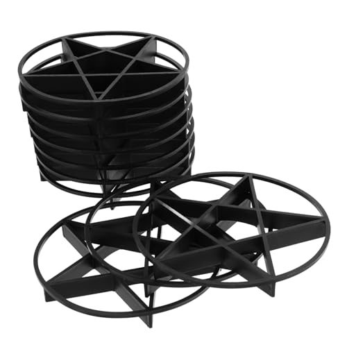 Mipcase 10 Stück Blumentopfmatte Rattan Große Blumentöpfe Im Freien Klare Pflanzentöpfe Stecker Pflanzenbewässerungskugeln Gewächshaus Pflanzkübel-Aufzug Steigleitung Tee-Ei Liner Pp Black Mipcase 10 Stück Blumentopfmatte Rattan Große Blumentöpfe Im Freien Klare Pflanzentöpfe Stecker Pflanzenbewässerungskugeln Gewächshaus Pflanzkübel-Aufzug Steigleitung Tee-Ei Liner Pp Black von Mipcase