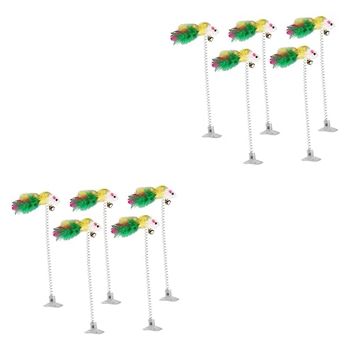Mipcase 2sets Katzenspielzeug Interaktive Frühlings-plüschmaus Katzen-Teaser Interaktives Katzenspielzeug Spaß Verspieltes Spielzeug 5pcs*2 Mipcase 2sets Katzenspielzeug Interaktive Frühlings-plüschmaus Katzen-Teaser Interaktives Katzenspielzeug Spaß Verspieltes Spielzeug 5pcs*2 von Mipcase