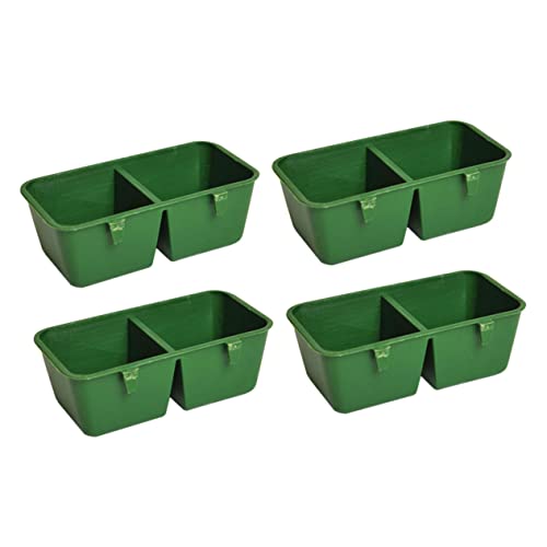 Mipcase 10 Stücke Pet Doppel Trog Schüssel Keine Vogel Feeder Für Wilde Vögel Papageien Papagei Kunststoff Schüssel Installieren Mipcase 10 Stücke Pet Doppel Trog Schüssel Keine Vogel Feeder Für Wilde Vögel Papageien Papagei Kunststoff Schüssel Installieren von Mipcase