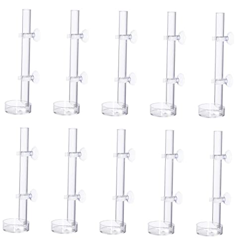 Mipcase 10st Garnele Fisch Tankschale Aquarium Klares Acryl Montiert Futterautomat Für Aquarien Futternapfstation Für Aquarien Fütterung P_b0b4g385xd Korallenfutter Eingabefach Automatisch von Mipcase