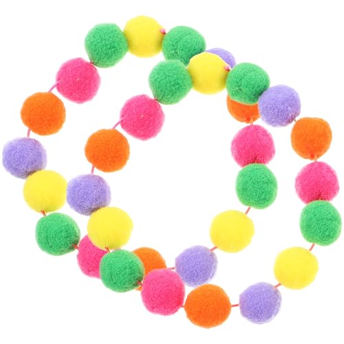 Mipcase 10 x Haustier-Halsband, Weihnachts-Hundehalsband, kleine Hundehalsbänder, bunte Bommelbälle, Weihnachtskatzen-Halskette, Dekoration, schönes Kätzchen-Halsband, Haarball, Cartoon-Design Mipcase 10 x Haustier-Halsband, Weihnachts-Hundehalsband, kleine Hundehalsbänder, bunte Bommelbälle, Weihnachtskatzen-Halskette, Dekoration, schönes Kätzchen-Halsband, Haarball, Cartoon-Design von Mipcase
