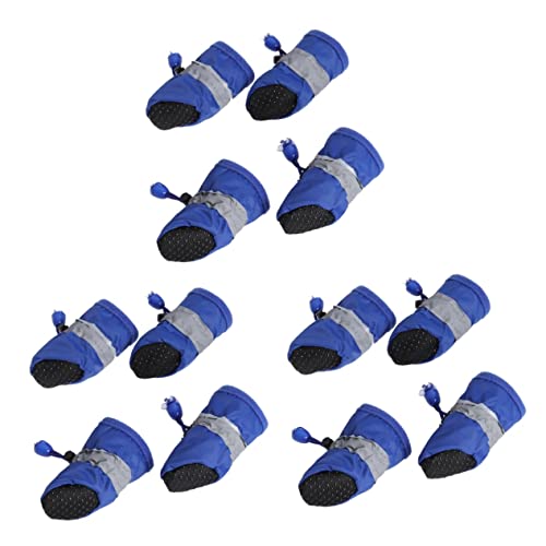 Mipcase 3er-Set Hundeschuhe XL Pfotenschutz Für Mittelgroße Hunde Größe XL 4 Stück X 3 von Mipcase