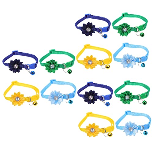 Mipcase 3er-Sets Dekoratives Haustierhalsband Verstellbares Für Hunde Und Bequem Leicht Festliches Ornament 4 Stück X 3 von Mipcase