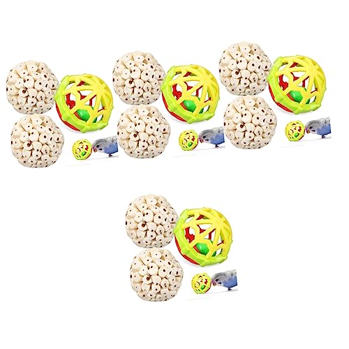 Mipcase 12 STK Vogel Spielzeugball Interaktives Vogelspielzeug Kauspielzeug Für Sittiche Schleifen Von Schnabelkugeln Käfigzubehör Sola-Atta-Ball Hamster Zubehör Der Vogel Anlage Xuanfeng Mipcase 12 STK Vogel Spielzeugball Interaktives Vogelspielzeug Kauspielzeug Für Sittiche Schleifen Von Schnabelkugeln Käfigzubehör Sola-Atta-Ball Hamster Zubehör Der Vogel Anlage Xuanfeng von Mipcase