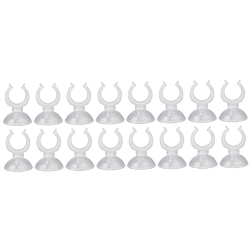 Mipcase 2sets Fisch Tank Tasse Clamp Aquarium Tassen 16mm Durchmesser 8 Stücke * 2 von Mipcase