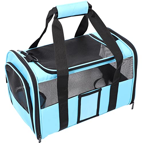 Mipcase 1stk Haustiertasche Katzentasche Faltbare Reisehundetrage Transportbox Für Katze Reise-Organizer-Taschen Faltbarer Käfig Für Reisekatzen Oxford-Stoff Falten Reisen Hundetasche von Mipcase