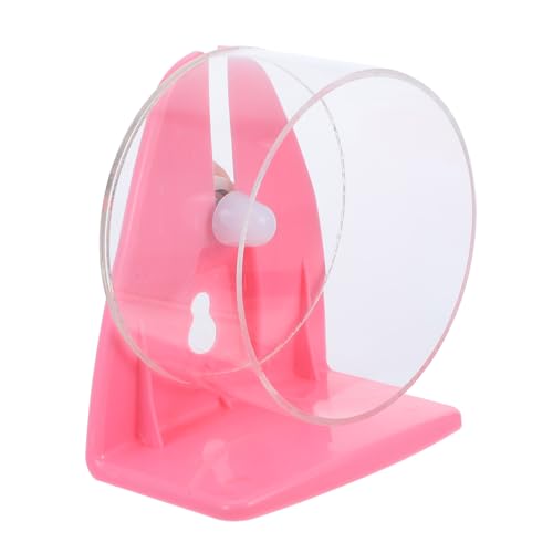 Mipcase Haustierspielzeug - Acryl-laufrad Für Hamster Laufrad Für Zwerghamster Pflege Für Kleintiere von Mipcase