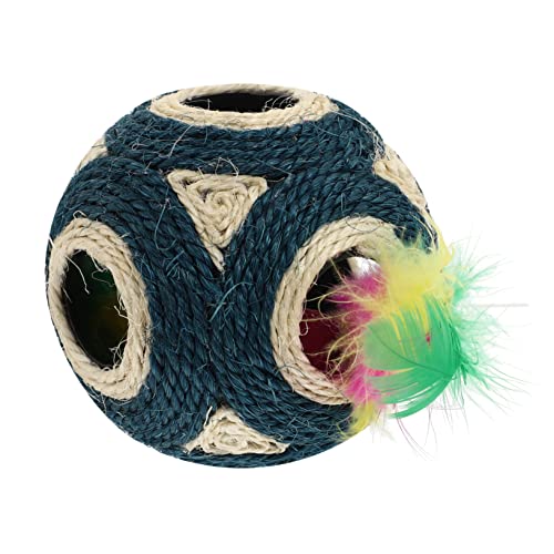 Mipcase 1stk Ball Aus Hanfseil Mit Sechs Löchern Katze Haustier Kratzen Hundespielzeug - Freundliches Spielzeug Für Haustiere Beißspielzeug Für Welpen Kauspielzeug Pet-Ball Kätzchen Plüsch Mipcase 1stk Ball Aus Hanfseil Mit Sechs Löchern Katze Haustier Kratzen Hundespielzeug - Freundliches Spielzeug Für Haustiere Beißspielzeug Für Welpen Kauspielzeug Pet-Ball Kätzchen Plüsch von Mipcase