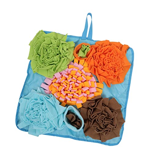 Mipcase Hundespielzeug Snack Fütterung Matte Waschbar Futtersuche Kissen Weiches Plüsch Material Heimtierbedarf von Mipcase