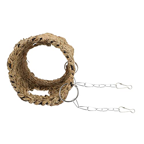 Mipcase 1pc Hamster Spielzeug Natürliche Hideaway Hütte Hängenden Tunnel Lebensraum Sicheres Nest Für Hamster Haustier Spielbereich Spielzeug von Mipcase