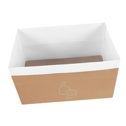 Mipcase 1Satz Abnehmbares Katzenhaus Mit Kratzbrett Verschleißfestes Katzennest Aus Robustem Material Atmungsaktiv Für Katzen Für Schlafkomfort Mipcase 1Satz Abnehmbares Katzenhaus Mit Kratzbrett Verschleißfestes Katzennest Aus Robustem Material Atmungsaktiv Für Katzen Für Schlafkomfort von Mipcase