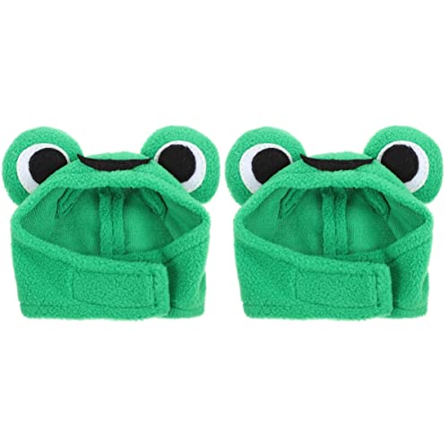 Mipcase 2 Stück Entzückende Chinchilla-mütze Für Hamster Bequeme Und Stilvolle Haustier-mützen-Dekoration Für Halloween Und Partys von Mipcase