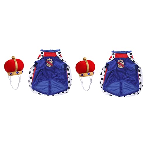 Mipcase 2 Sets Haustier Mantel Hut Hund Party Geburtstag Anzug Leichte Hund Mantel Haustier Entzückende Mantel Für Indoor/Outdoor Mipcase 2 Sets Haustier Mantel Hut Hund Party Geburtstag Anzug Leichte Hund Mantel Haustier Entzückende Mantel Für Indoor/Outdoor von Mipcase