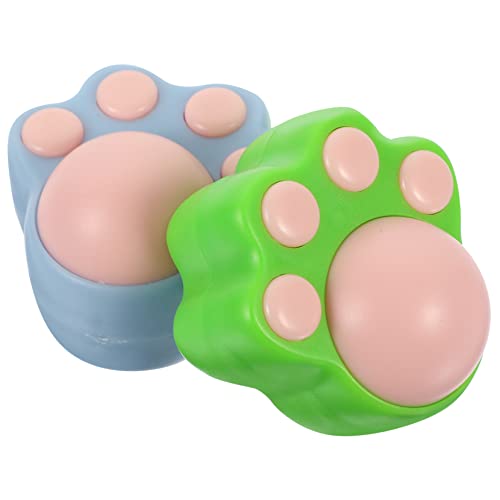 Mipcase 2 Sätze Pfotenabdruck Katzenminze Kauspielzeug Zum Zahnen Von Kätzchen Ball Zur Zahnreinigung Katzenminze Süßigkeiten Cat Dental Kaut Katzenminze Sauber Hauskatze Plastik Rotieren Mipcase 2 Sätze Pfotenabdruck Katzenminze Kauspielzeug Zum Zahnen Von Kätzchen Ball Zur Zahnreinigung Katzenminze Süßigkeiten Cat Dental Kaut Katzenminze Sauber Hauskatze Plastik Rotieren von Mipcase