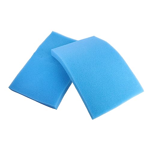 Mipcase Aquarium-Schwamm 2 Stück Baumwollpad Fischtank-teich-Pads Abdeckpad Filterschwamm 30 X 50 Mm 4 cm Zufällige Farbe von Mipcase