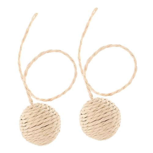 Mipcase 2 Stück Ersatzball für Katzenklettergerüst Katzenkratzer Katzenspielzeug Kätzchen Katzenkratzkugel Ersatz-Kratzbäume für Katzen Klettergerüste für Katzen Papier Beige Mipcase 2 Stück Ersatzball für Katzenklettergerüst Katzenkratzer Katzenspielzeug Kätzchen Katzenkratzkugel Ersatz-Kratzbäume für Katzen Klettergerüste für Katzen Papier Beige von Mipcase