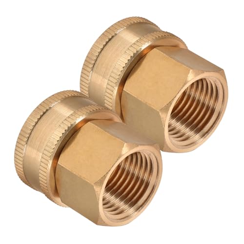 Mipcase 2 Stück Gartenschlauchadapter Anschlüsse Für Wasserschläuche Wasserschlauchanschluss Gartenschlauch Adapter Schlauchversorgungen Wasserschlauchadapteranschluss Golden Messing Mipcase 2 Stück Gartenschlauchadapter Anschlüsse Für Wasserschläuche Wasserschlauchanschluss Gartenschlauch Adapter Schlauchversorgungen Wasserschlauchadapteranschluss Golden Messing von Mipcase