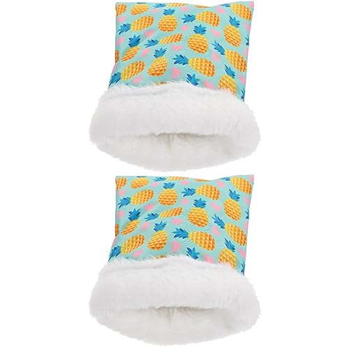 Mipcase 2 Stücke Gemütliche Hamster Bett Meerschweinchen Nest Warme Schlaf Beutel Für Haustiere Baumwolle Versteck Für Ratten Igel Mipcase 2 Stücke Gemütliche Hamster Bett Meerschweinchen Nest Warme Schlaf Beutel Für Haustiere Baumwolle Versteck Für Ratten Igel von Mipcase