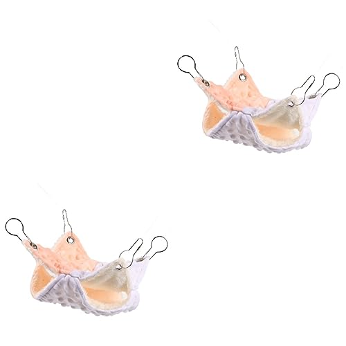 Mipcase 2 Stücke Hamster Eichhörnchen Chinchilla Nest Bett Warme Vier Jahreszeiten Hängematte Für Haustiere Mipcase 2 Stücke Hamster Eichhörnchen Chinchilla Nest Bett Warme Vier Jahreszeiten Hängematte Für Haustiere von Mipcase