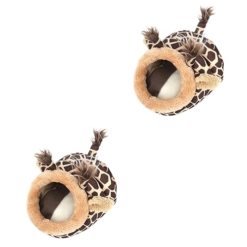 Mipcase 2 Stück Bequeme Haustierbettunterlage Warmes Nest Für Hamster Eichhörnchen Mäuse Mehrzweckkäfig Giraffenform Couch Reisegröße S Mipcase 2 Stück Bequeme Haustierbettunterlage Warmes Nest Für Hamster Eichhörnchen Mäuse Mehrzweckkäfig Giraffenform Couch Reisegröße S von Mipcase