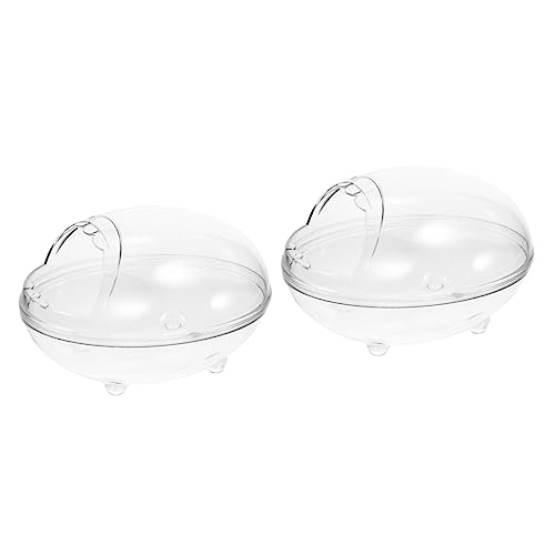 Mipcase 2 Stücke Kompakte Haustier Toilette Meerschweinchen Spielzeug Hamster Zubehör Stilvolle Hamster Bad Box von Mipcase