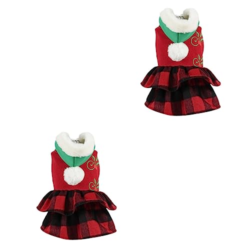 Mipcase 2 STK Haustier-Hund-Weihnachts-verwandlungskostüm Urlaub Haustier Katze Kleid Hunde-Weihnachts-Outfit Hund Santa Kostüm Hunde-Hoodie Rot Kostüme Polyester Hundekleidung Der Hund Mipcase 2 STK Haustier-Hund-Weihnachts-verwandlungskostüm Urlaub Haustier Katze Kleid Hunde-Weihnachts-Outfit Hund Santa Kostüm Hunde-Hoodie Rot Kostüme Polyester Hundekleidung Der Hund von Mipcase