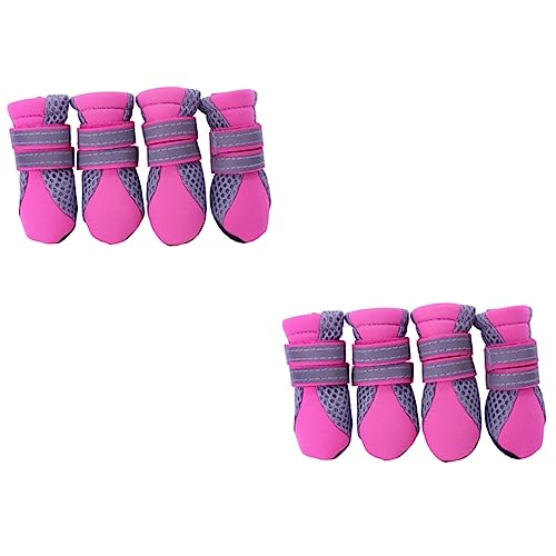 Mipcase 2 Stücke Haustier Schuhe Atmungsaktive Hund Wandern Stiefel Nicht-Pfoten Größe S Mipcase 2 Stücke Haustier Schuhe Atmungsaktive Hund Wandern Stiefel Nicht-Pfoten Größe S von Mipcase