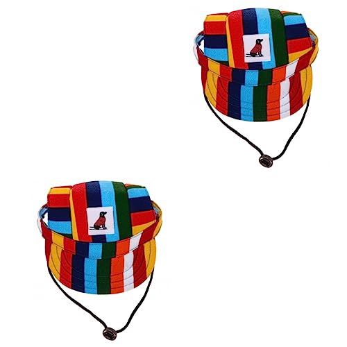 Mipcase 2 Stücke Sonne Haustier Baseball Kappe Hund Hut Verstellbaren Riemen Hunde Hut Für Outdoor Stilvolle Visier Für Hunde Mipcase 2 Stücke Sonne Haustier Baseball Kappe Hund Hut Verstellbaren Riemen Hunde Hut Für Outdoor Stilvolle Visier Für Hunde von Mipcase