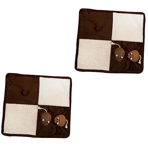 Mipcase 2 Stücke Katze Scratcher Platz Mäuse Design Katze Matte für Katze Hund Pet Supplies Home Möbel Mipcase 2 Stücke Katze Scratcher Platz Mäuse Design Katze Matte für Katze Hund Pet Supplies Home Möbel von Mipcase