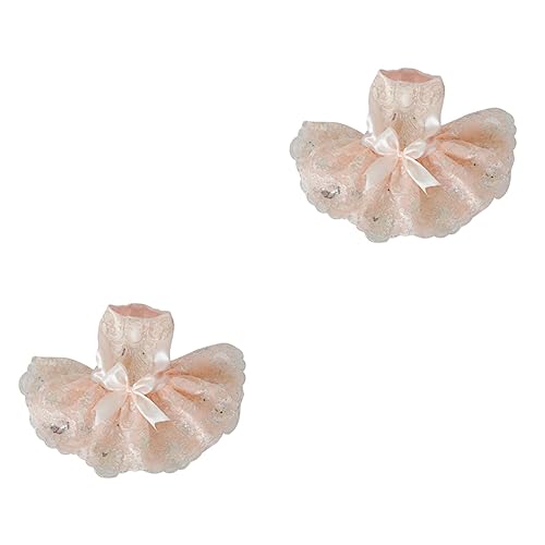 Mipcase 2 Stücke Spitze Kleidung Haustier Stickerei Kleid Hund Hochzeit Kostüm Für Foto-Sessions Größe S Mipcase 2 Stücke Spitze Kleidung Haustier Stickerei Kleid Hund Hochzeit Kostüm Für Foto-Sessions Größe S von Mipcase