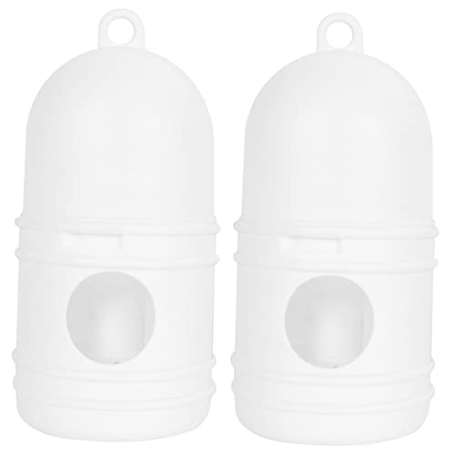 Mipcase 2 STK Vogelfutterautomat Für Käfig Tauben Wassertopf Vogelwasserspender Für Käfig Wasserspender Für Vögel Fütterungsmaschine Taube Tränke Weiß Futtermittel Reisen Papagei Mipcase 2 STK Vogelfutterautomat Für Käfig Tauben Wassertopf Vogelwasserspender Für Käfig Wasserspender Für Vögel Fütterungsmaschine Taube Tränke Weiß Futtermittel Reisen Papagei von Mipcase