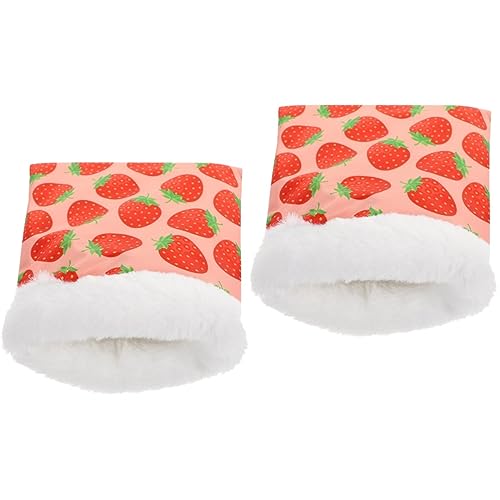 Mipcase 2 Stücke Isolierte Hamster Beutel Weiche Segelflugzeug Bett Haustier Nest Für Kaltes Wetter Mipcase 2 Stücke Isolierte Hamster Beutel Weiche Segelflugzeug Bett Haustier Nest Für Kaltes Wetter von Mipcase