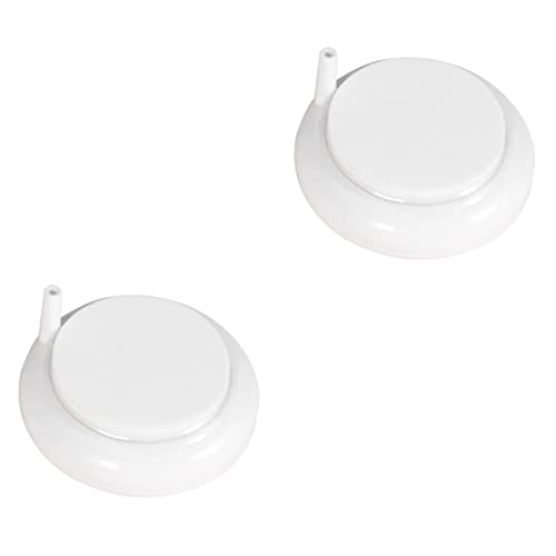 Mipcase 2st Luftscheibe Oller Diffusor Fischglas Luftaquarien Luftblasenscheibe Mikrobläschen-diffusor Sauerstoff Für Aquarien Luftverteiler Luftstein Blasentablett Die Blase Weiß von Mipcase