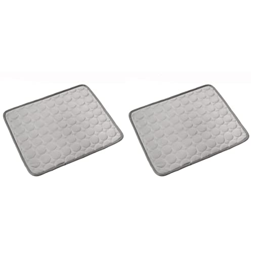 Mipcase 2st Haustier Kühle Unterlage Kistenunterlagen Für Hundekäfige Kühlkissen Für Hunde Haustier Sommermatte Kühlbox Pad Kühlbox Für Haustiere Sommerkissen Für Hunde Cool Zwinger Mat Mipcase 2st Haustier Kühle Unterlage Kistenunterlagen Für Hundekäfige Kühlkissen Für Hunde Haustier Sommermatte Kühlbox Pad Kühlbox Für Haustiere Sommerkissen Für Hunde Cool Zwinger Mat von Mipcase