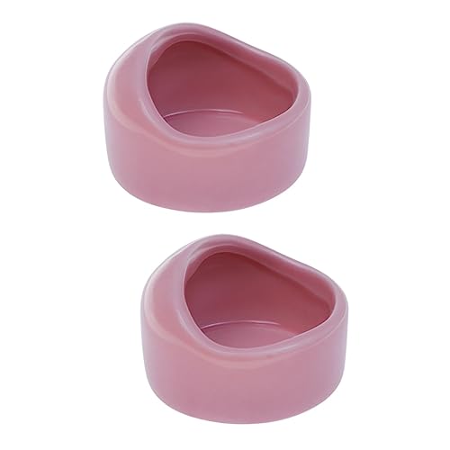Mipcase 2 Stück Hamster-keramikschüssel – Langsamer Futternapf Für Kleintiere Für Rennmäuse Mipcase 2 Stück Hamster-keramikschüssel – Langsamer Futternapf Für Kleintiere Für Rennmäuse von Mipcase