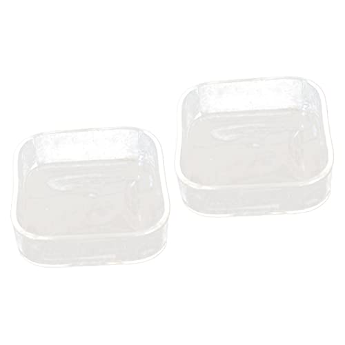 Mipcase 2 Stück Futterspender Für Reptilien Und Haustiere Futternapf Aus Glas Für Schildkröten Eidechsen Schnecken Kleintiere Fütterung Elegantes Design Leicht Zu Reinigen Mipcase 2 Stück Futterspender Für Reptilien Und Haustiere Futternapf Aus Glas Für Schildkröten Eidechsen Schnecken Kleintiere Fütterung Elegantes Design Leicht Zu Reinigen von Mipcase
