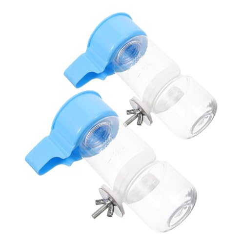 Mipcase 2 Stück Trinkbrunnen für Papageien Futterspender Trinker Vogel Wasser klein genau Vogelkäfig -Wasserspender Wasserspender für Sittiche Vogelhäuschen für Käfig Abs Himmelblau Mipcase 2 Stück Trinkbrunnen für Papageien Futterspender Trinker Vogel Wasser klein genau Vogelkäfig -Wasserspender Wasserspender für Sittiche Vogelhäuschen für Käfig Abs Himmelblau von Mipcase