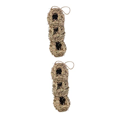 Mipcase 2 Stücke Hängen Vogel Nistkasten Stroh Woven Vogel Für Wellensittich Zucht Käfige Nistkasten Im Freien Mipcase 2 Stücke Hängen Vogel Nistkasten Stroh Woven Vogel Für Wellensittich Zucht Käfige Nistkasten Im Freien von Mipcase