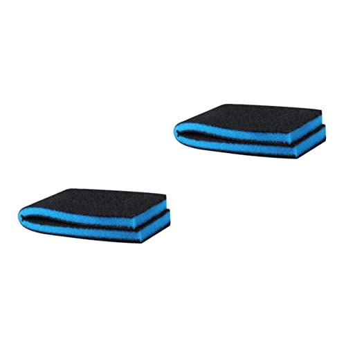 Mipcase 2 Stück Wasser Zum Reinigen Von Biochemischen Pad-Tanks Filter Polyether Fisch Liefert Schwamm Tank Schaum Aquarium Xxcm Vorfiltermedien von Mipcase