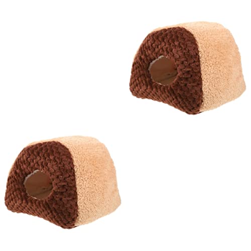 Mipcase 2 Stück Meerschweinchen-schlafbett Chinchilla-hängemattenbett Weiches Nestbett Warme Haustierkäfig-hängematte Bequemes Nest Für Haustiere von Mipcase