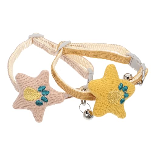 Mipcase 2 Stück hundekragen hundehalstuch katzenhalsbänder hundehalsbänder Halsschmuck für Haustiere Einstellbarer Katzenkragen Haustierbedarf Rostfreier Stahl Mipcase 2 Stück hundekragen hundehalstuch katzenhalsbänder hundehalsbänder Halsschmuck für Haustiere Einstellbarer Katzenkragen Haustierbedarf Rostfreier Stahl von Mipcase