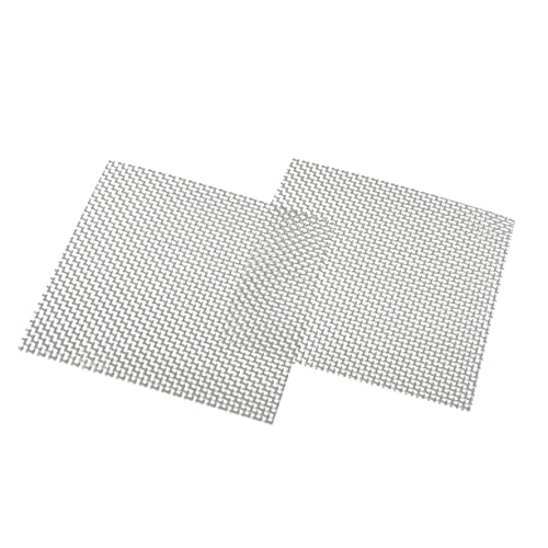 Mipcase Wasserpflanzen Mesh Kit 2pcs 8 cm 304 Edelstahl Moos Mesh Moos Boden Aquarium Wasser Gras Net von Mipcase