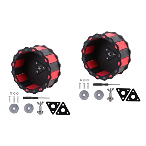 Mipcase 2 Stücke Leise Übung Sport Rad Für Hamster Zwerg Hamster Spielzeug Eichhörnchen Laufrad Beißen-robuste Design Keine Dauerhaften von Mipcase