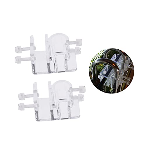 Mipcase Aquarium Zubehör Wasser Clip Clamp Aquarium Drift 304 Edelstahl Für Sauberes Wasser von Mipcase