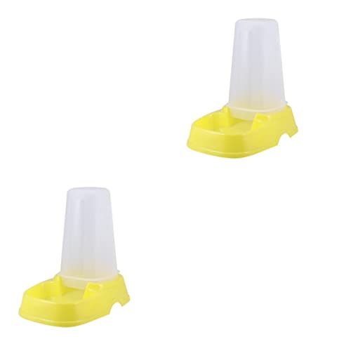 Mipcase 2 Stücke Hund Katze Pet Feeder Automatische Dispenser Pet Food Dispenser Einzel/mehrere Pet Geeignet Einfach Waschbar Flasche Chassis von Mipcase