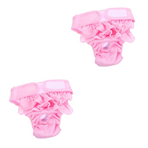 Mipcase 2 Stücke Hund Windel Hose Welpen Höschen Komfortable Sicher Für Hunde Wärme Mipcase 2 Stücke Hund Windel Hose Welpen Höschen Komfortable Sicher Für Hunde Wärme von Mipcase