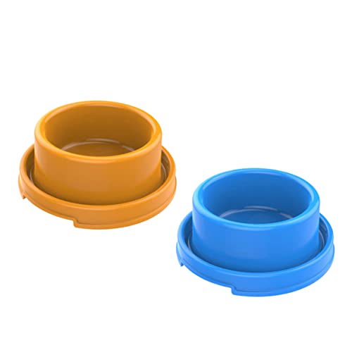 Mipcase Hundefutternapf 2er-Pack Rund Für Tierfutter – Leicht Zu Reinigen Zufällige Farbe Mipcase Hundefutternapf 2er-Pack Rund Für Tierfutter – Leicht Zu Reinigen Zufällige Farbe von Mipcase